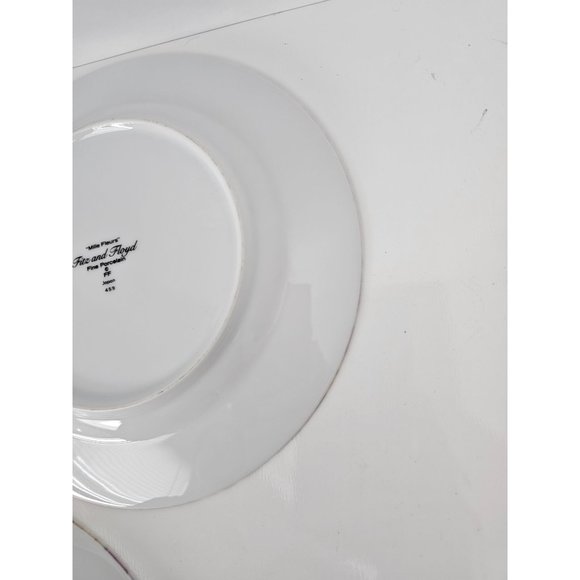Fitz & Floyd Mille Fleurs Fine Porcelain salad plates Japan 459 - Picture 9 of 10
